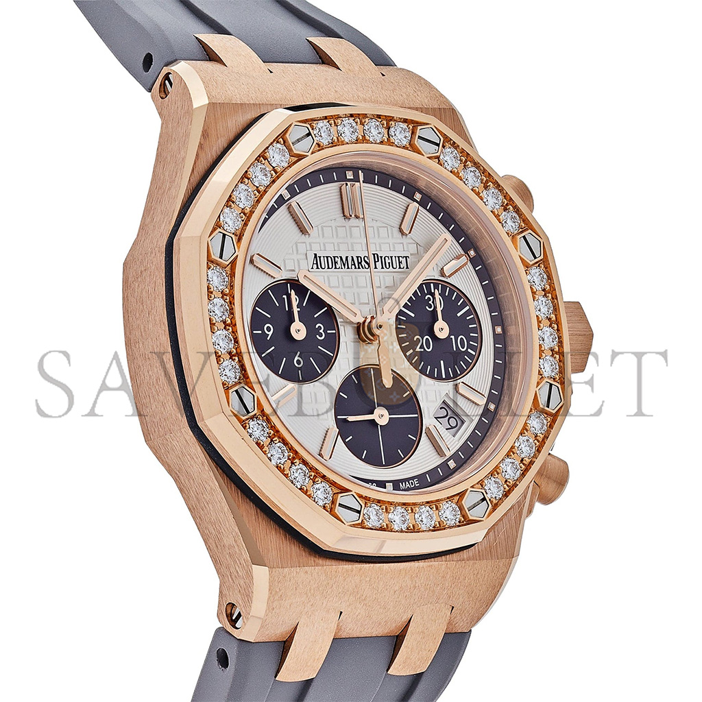 audemars p*g*et royal oak offshore rose gold Di*m*nd bezel watch 26231or.zz.d003ca.01
